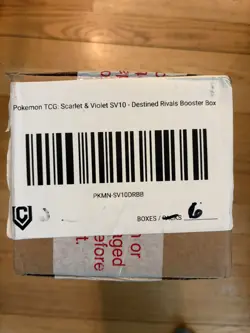 Destined Rivals Sealed Booster Box Case - Pokemon TCG SV10 - Image 1
