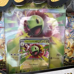 Pokemon TCG: Mega Evolution Ascended Heroes Mega Meganium ex Box Factory-Sealed - Image 2