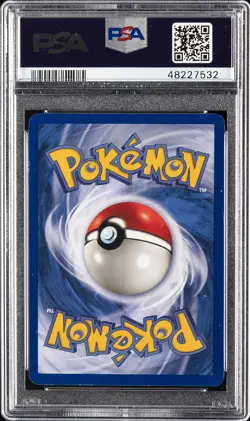 1999 POKEMON FOSSIL #4 DRAGONITE-HOLO PSA 8 - Image 2