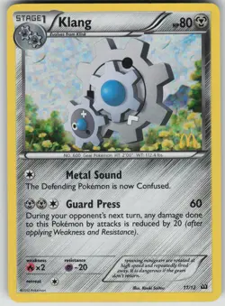 Pokemon TCG Klang - 11/12 Promo McDonald's Promos 2012 011/012 - Image 1