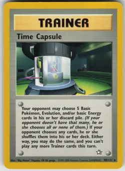 Pokemon TCG Time Capsule Rare Neo Genesis 090/111 - Image 1