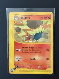 Nintendo Quilava 91/165 Expedition Base Set 2002 English Regular Uncommon 70 HP - Image 1