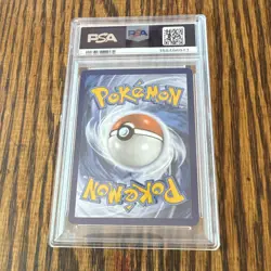 Pokemon TCG Larvitar 203/197 SV03 Obsidian Flames Illus Rare Holo PSA 8 - Image 2