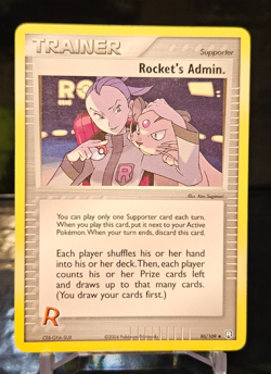 Rocket's Admin. 86/109 Uncommon Ex Team Rocket Returns Pokemon 2035 - Image 1