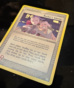 Rocket's Admin. 86/109 Uncommon Ex Team Rocket Returns Pokemon 2035 - Image 2