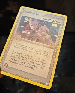 Rocket's Admin. 86/109 Uncommon Ex Team Rocket Returns Pokemon 2035 - Image 3