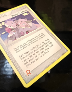 Rocket's Admin. 86/109 Uncommon Ex Team Rocket Returns Pokemon 2035 - Image 5