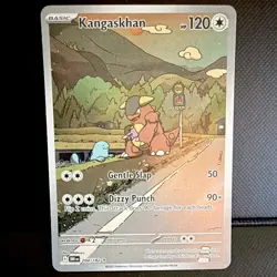 Kangaskhan 204/182 Destined Rivals Illustration Rare Holo English - Image 1