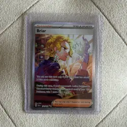 Pokemon TCG Briar 171/142 Sv07 Stellar Crown Special Illustration Rare Holo - Image 1