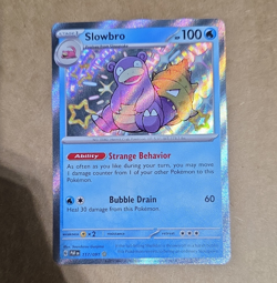 The Pokemon Company Slowbro 117/091 SV: Paldean Fates Holo Shiny Rare 100HP - Image 1