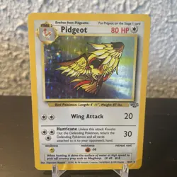Pidgeot - 8/64 - Jungle - Pokemon - Rare - Holo MP - Image 1