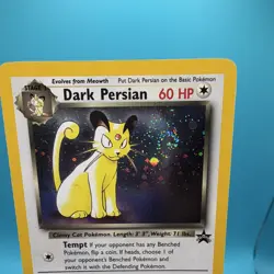 Dark Persian 17/53 Wotc Promo Holo ENG 2000 Pokemon TCG LP SWIRL - Image 2