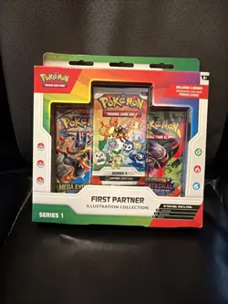 Pokemon First Partner Series 1 Illustration Collection Booster Box - Image 1