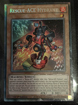 YuGiOh Rescue-ACE Hydrant AMDE-EN004 Collector's Rare NM - Image 2
