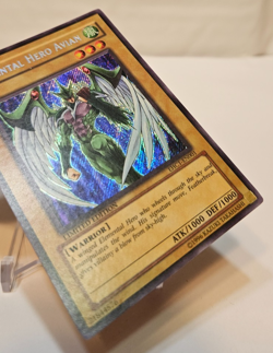 Elemental Hero Avian EHC1-EN001 Secret Rare Limited Edition Promo Yugioh 1982 - Image 5