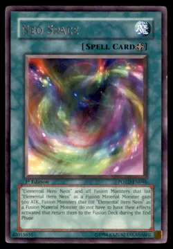 Yu Gi Oh! Neo Space POTD EN046 Power of the Duelist 1st Edition Regular - Image 1