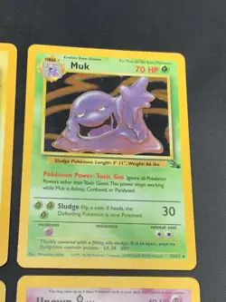 Pokemon Vintage Holo Rare WOTC Era Card Lot Base Set, Fossil, Jungle MP/HP - Image 4