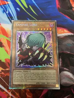 Vampire Lord BLGG-EN004 Battles of Legend: Glorious Gallery 1st Ed Starlight - Image 1