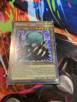 Vampire Lord BLGG-EN004 Battles of Legend: Glorious Gallery 1st Ed Starlight - Image 4