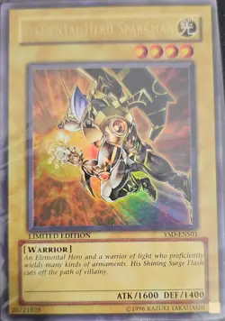 Elemental HERO Sparkman YSD-ENS01 Starter Deck 2006 Limited|Limited Edition - Image 1