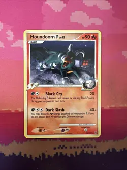 Pokemon Card Houndoom Platinum Uncommon 50/127 Near Mint - Image 1
