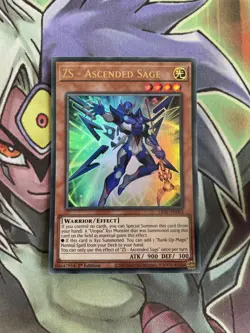 LIOV-EN003 ZS - Ascended Sage Ultra Rare 1st Edition NM Yugioh Card - Image 1