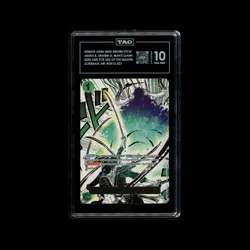 One Piece English - DEMON AURA ... - OP12-037 - Manga Event - TAG 10 - GEM MINT - Image 1