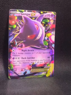 Pokemon Gengar EX Holo Card 34/119 XY-Phantom Forces Series - Image 4