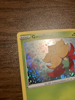 Pokemon Card Gossifleur Holo Rare SWSH010 Black Star Promo - Image 3