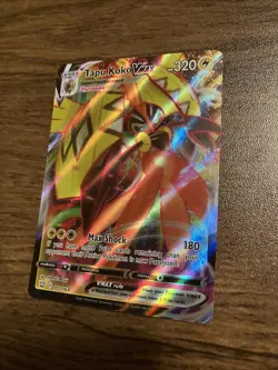 Tapu Koko VMAX 051/163 Full Art Ultra Rare Battle Styles Pokemon Card NM - Image 2