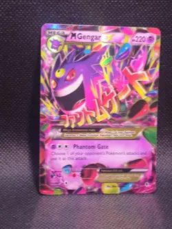 Pokemon TCG M Gengar EX Ultra Rare Holo Card 35/119 XY-Phantom Forces - Image 2