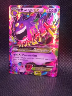 Pokemon TCG M Gengar EX Ultra Rare Holo Card 35/119 XY-Phantom Forces - Image 3