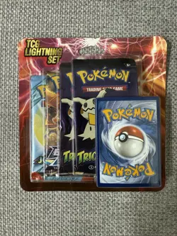 Pokemon TCG Lightning Set 4 Packs + 1 Card Factory Sealed, Fast Shipping! 97712544540 - Image 1