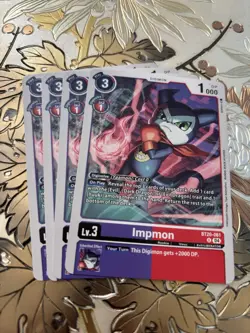 Digimon Card Game Playset Impmon BT20-061 U Special Booster 2.5 - Image 1