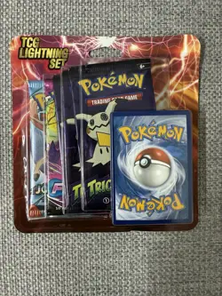 Pokemon TCG Lightning Set 4 Packs + 1 Card Factory Sealed, Fast Shipping! 97712544540 - Image 1