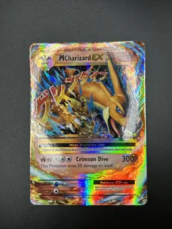 Pokemon TCG XY Evolutions 2016 M Charizard EX Holo Card 13/108 Ultra Rare - Image 2