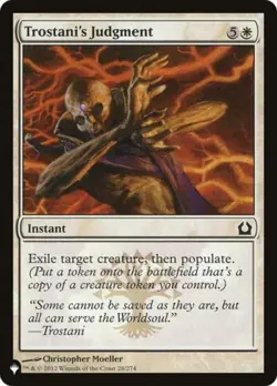 Trostani's Judgment - Near Mint MTG The List - Image 1