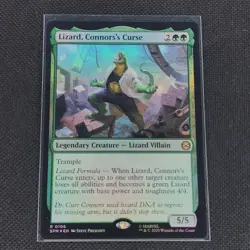 Lizard, Connors's Curse - 0106 - R - Foil - Spider-Man - MTG - NM/M - Image 1
