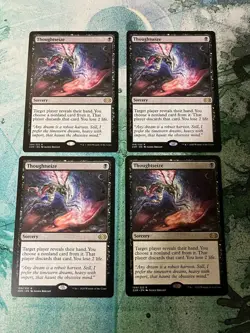 MTG Thoughtseize 2XM English x4 Set Excellent Condition Control Deck Staple - Image 1