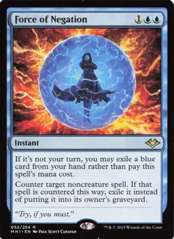 MTG - Force of Negation - Modern Horizons - Image 1