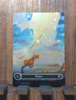 MTG✨ Plains ( Borderless GALAXY FOIL ) Edge of Eternities NEAR MINT💕❤ - Image 2