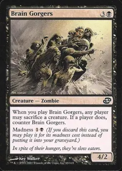 Brain Gorgers - Light Play MTG Planar Chaos - Image 1