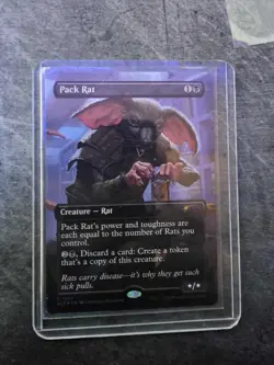 Pack Rat (1307) -MTG Rainbow FOIL- Secret Lair Festival in a Box SLD - NM - Image 1