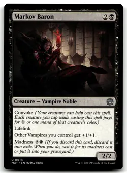 MTG Markov Baron U March of the Machine: The Aftermath 14 LP - Image 1