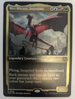 Niv-Mizzet, Supreme (Foil Etched) March of the Machine: The Aftermath - MTG RARE - Image 1