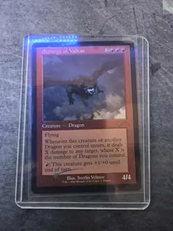 Scourge of Valkas (Retro Frame) -MTG FOIL- Secret Lair Festival in a Box SLD -NM - Image 1