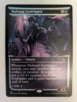Mukotai Soulripper (Showcase) Kamigawa: Neon Dynasty Foil - MTG RARE - Image 1