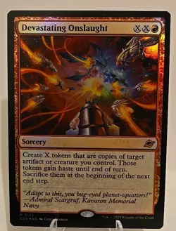 Devastating Onslaught MTG Edge of Eternities Foil - Image 1