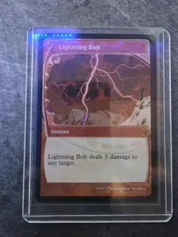 Lightning Bolt (Future Sight) - Secret Lair Drop Series (SLD) Foil MTG Magicon - Image 1