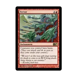 WOTC MtG M13 Fervor (R) EX - Image 1